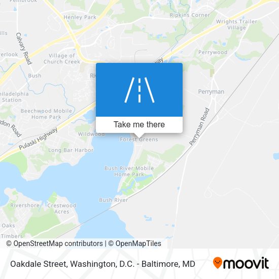 Oakdale Street map