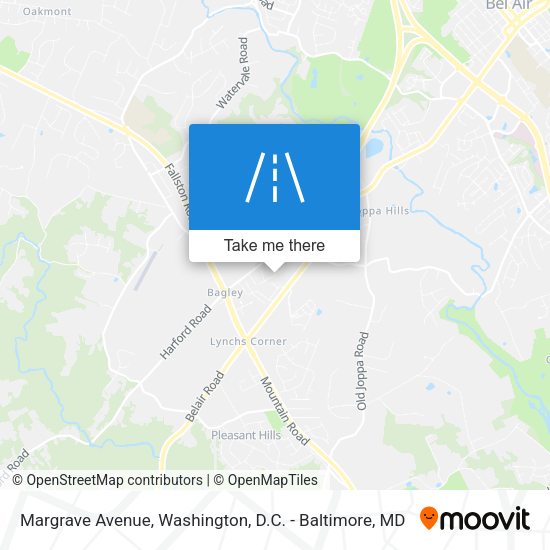 Margrave Avenue map