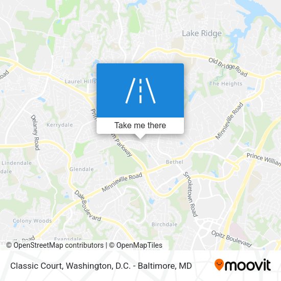 Classic Court map