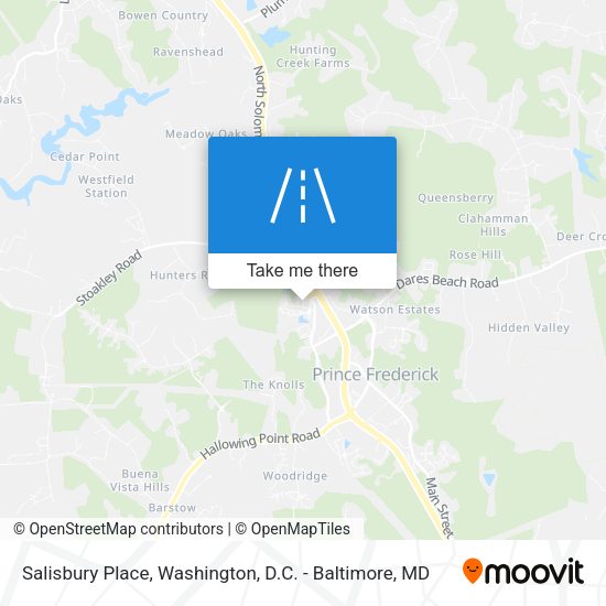 Salisbury Place map