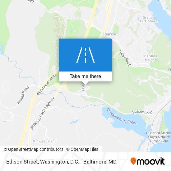 Mapa de Edison Street