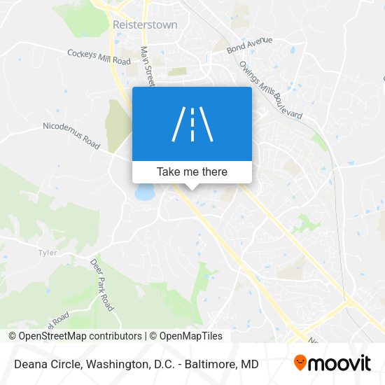 Mapa de Deana Circle