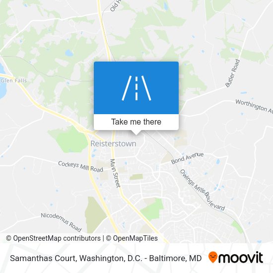 Mapa de Samanthas Court