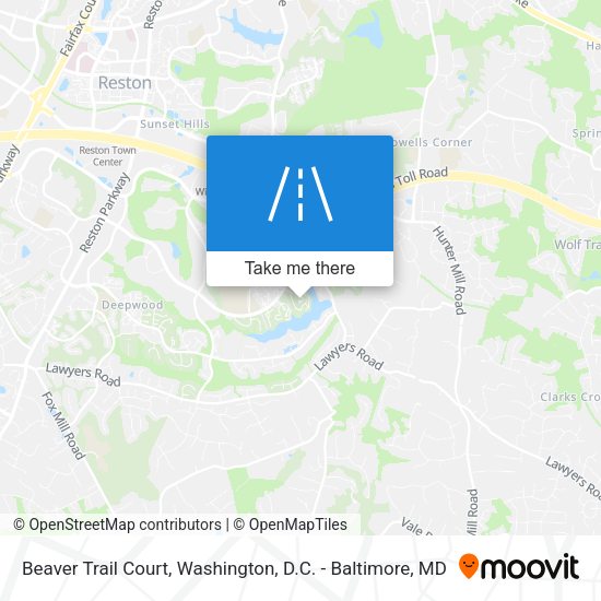 Mapa de Beaver Trail Court