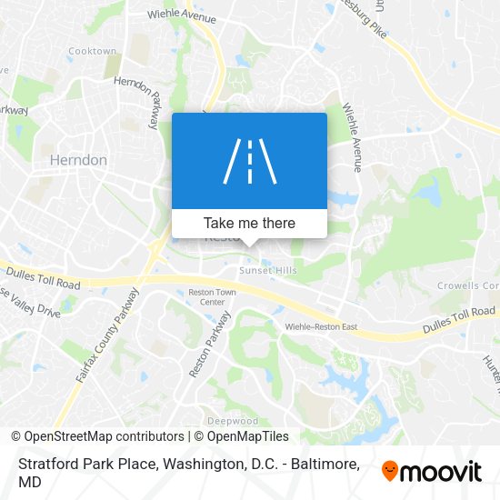 Mapa de Stratford Park Place