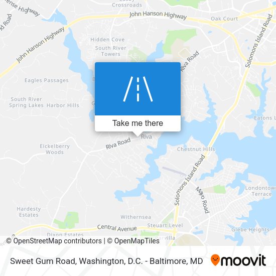 Mapa de Sweet Gum Road