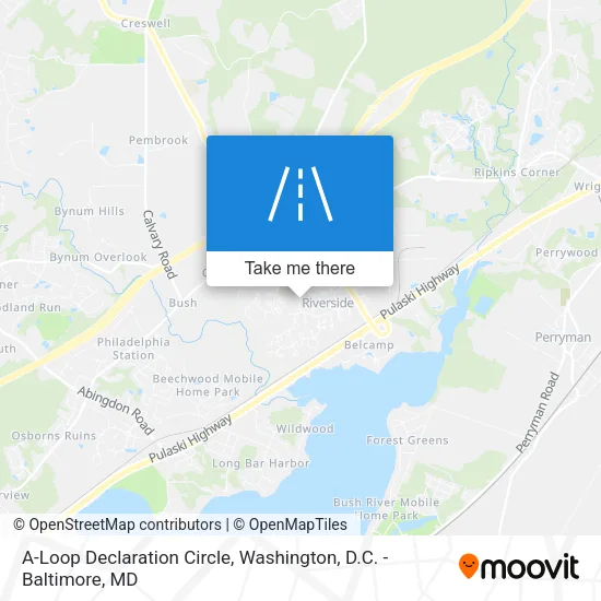 Mapa de A-Loop Declaration Circle
