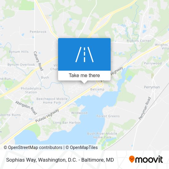 Mapa de Sophias Way