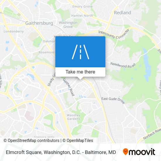 Elmcroft Square map