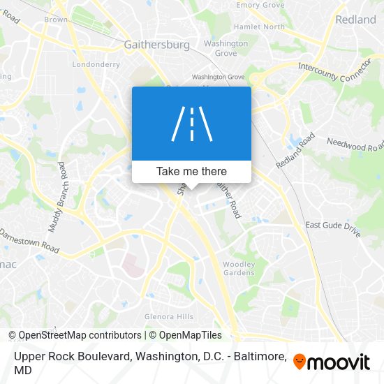Upper Rock Boulevard map