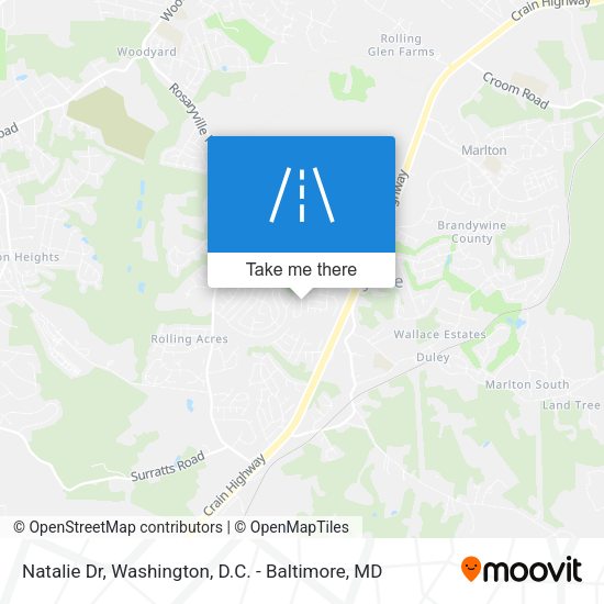 Natalie Dr map