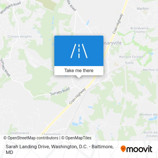 Mapa de Sarah Landing Drive