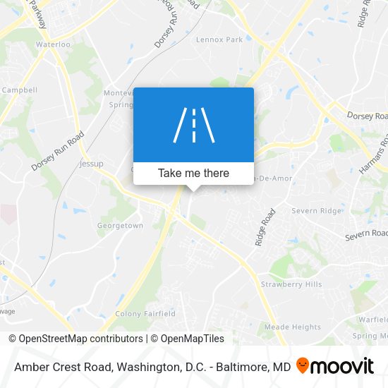 Mapa de Amber Crest Road