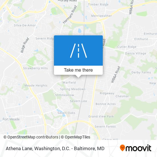 Mapa de Athena Lane