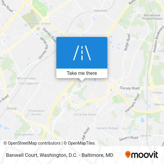 Banwell Court map