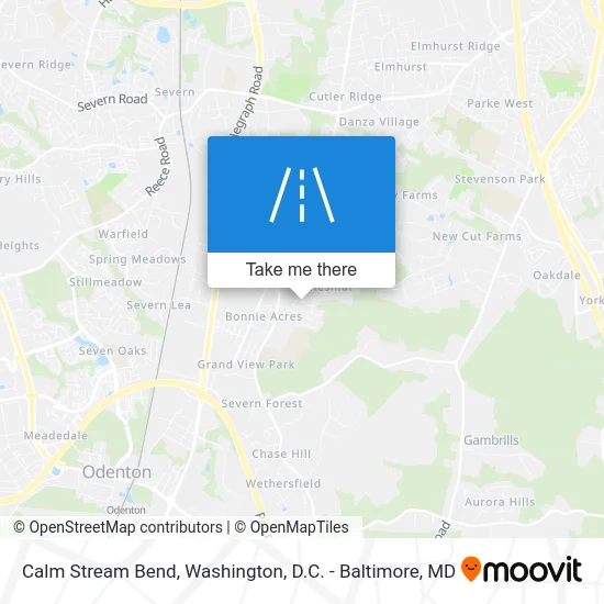 Calm Stream Bend map