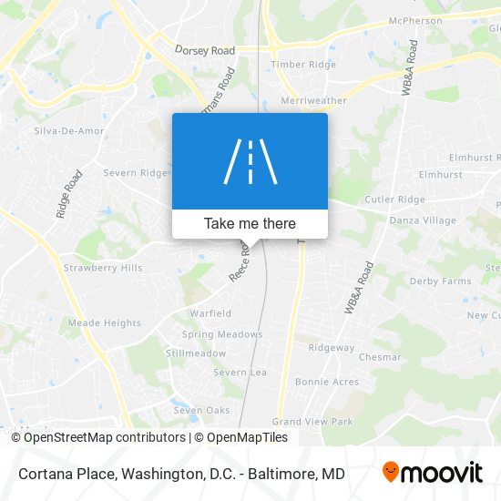 Cortana Place map