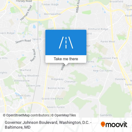 Mapa de Governor Johnson Boulevard