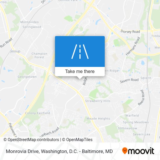 Monrovia Drive map