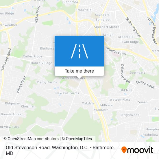 Old Stevenson Road map