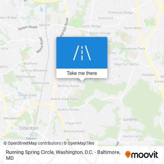 Running Spring Circle map