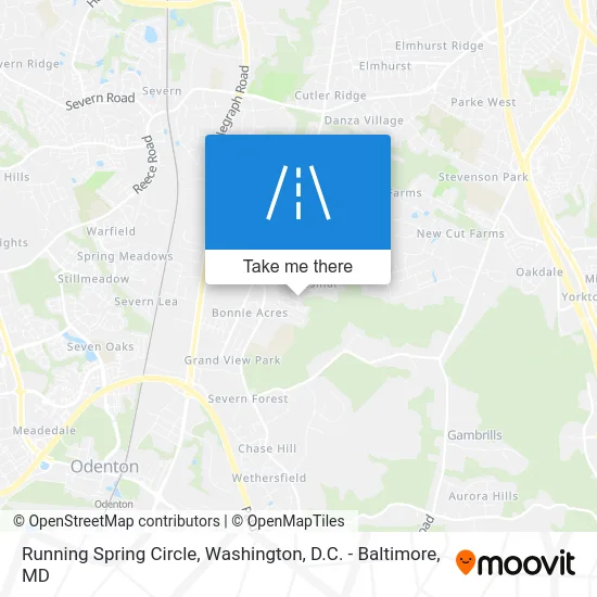 Running Spring Circle map