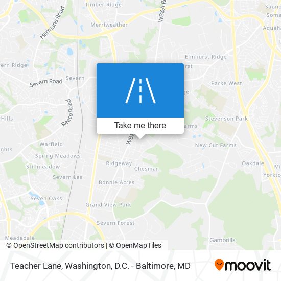 Mapa de Teacher Lane