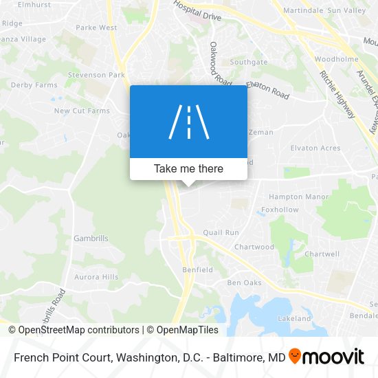 Mapa de French Point Court