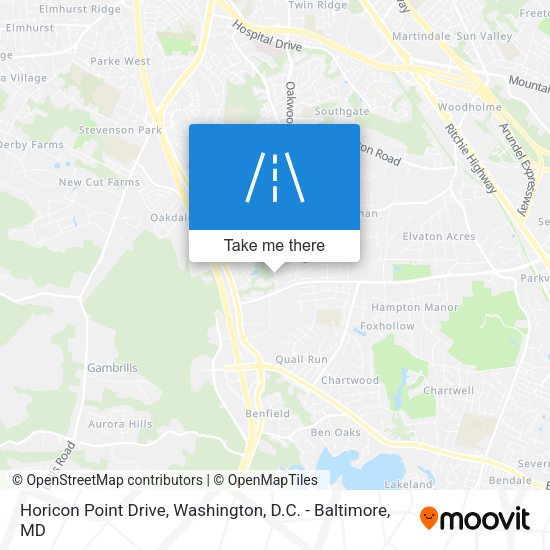Mapa de Horicon Point Drive
