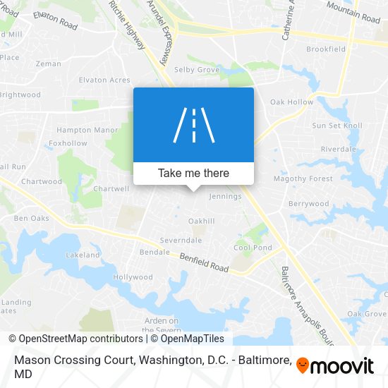 Mason Crossing Court map
