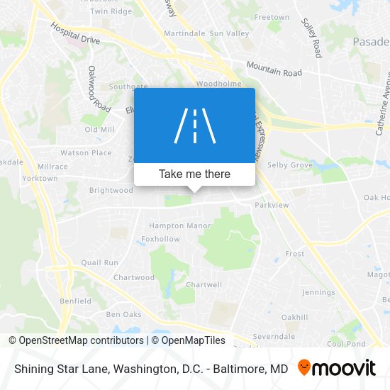 Mapa de Shining Star Lane