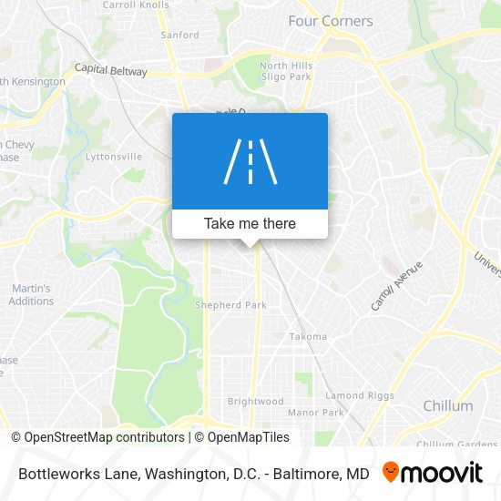 Mapa de Bottleworks Lane