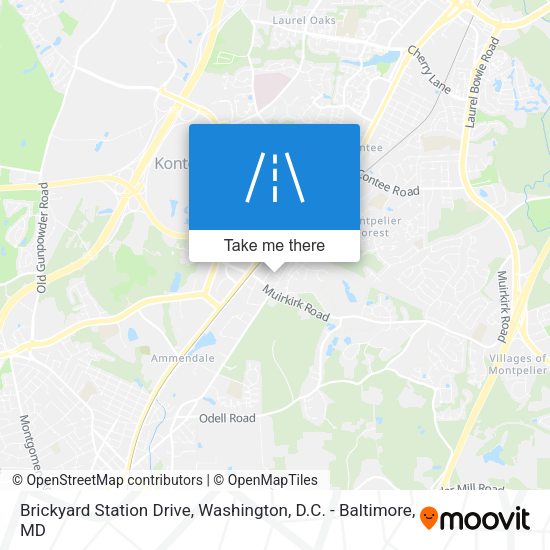 Mapa de Brickyard Station Drive