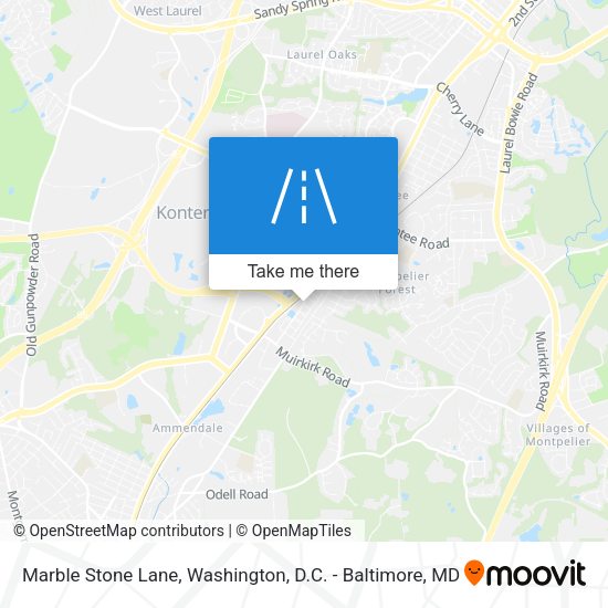 Marble Stone Lane map