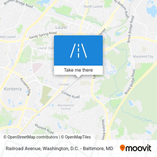 Mapa de Railroad Avenue