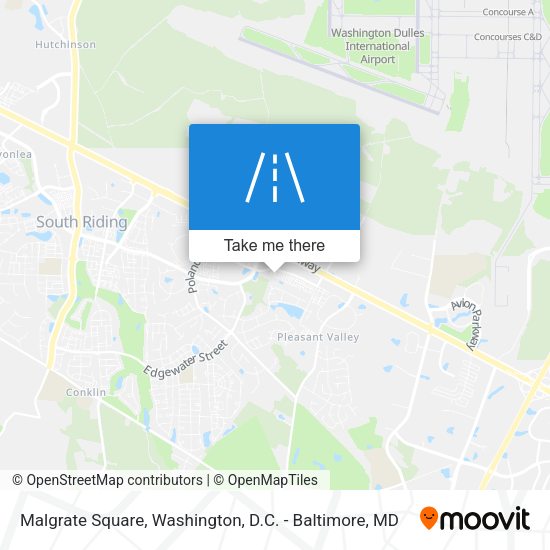 Malgrate Square map