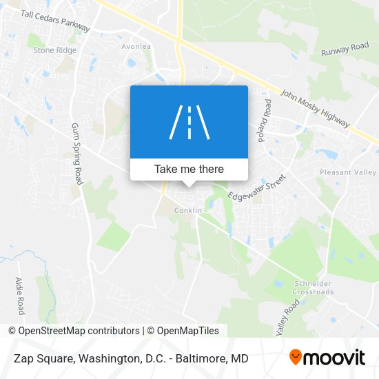Zap Square map