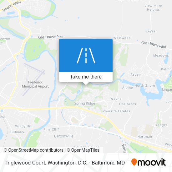 Inglewood Court map