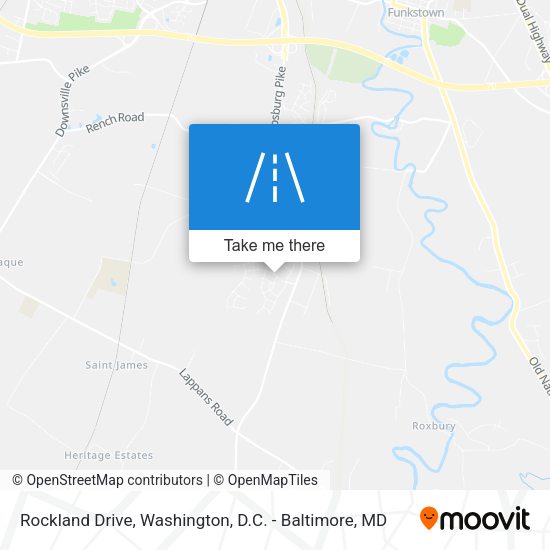 Rockland Drive map
