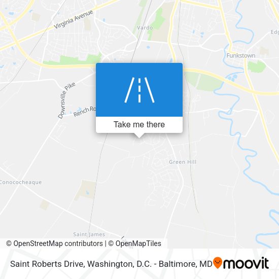 Mapa de Saint Roberts Drive