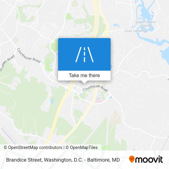Brandice Street map
