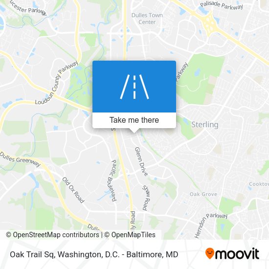 Mapa de Oak Trail Sq