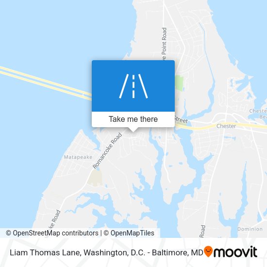 Liam Thomas Lane map