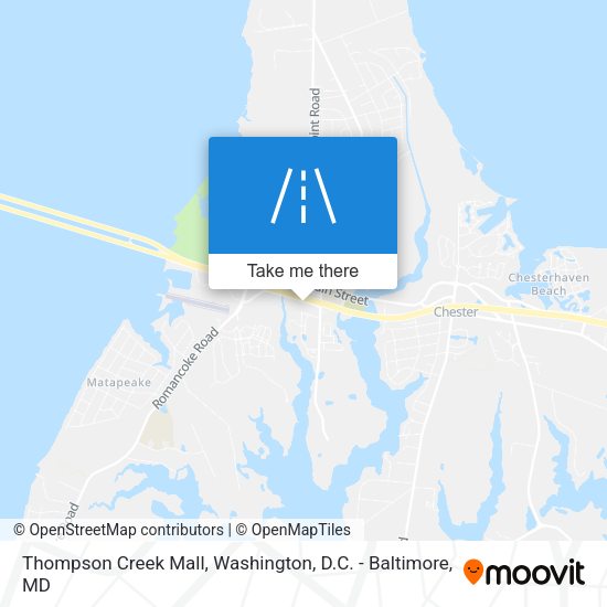 Thompson Creek Mall map