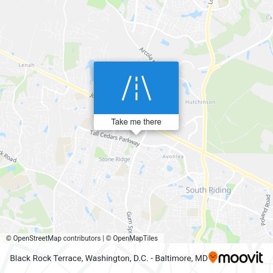 Mapa de Black Rock Terrace