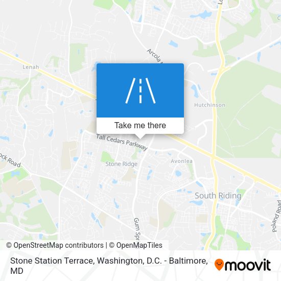 Stone Station Terrace map