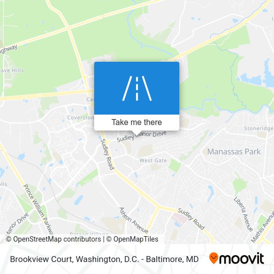 Mapa de Brookview Court