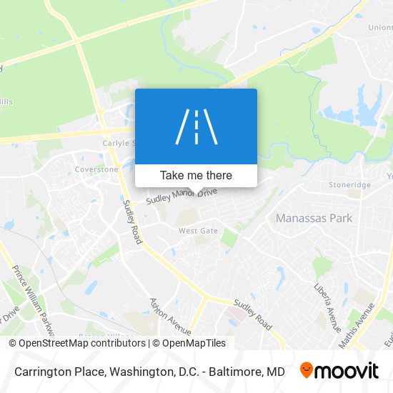 Carrington Place map