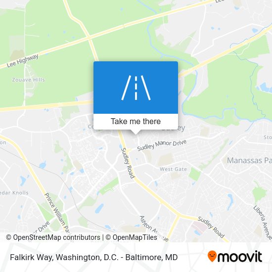 Falkirk Way map