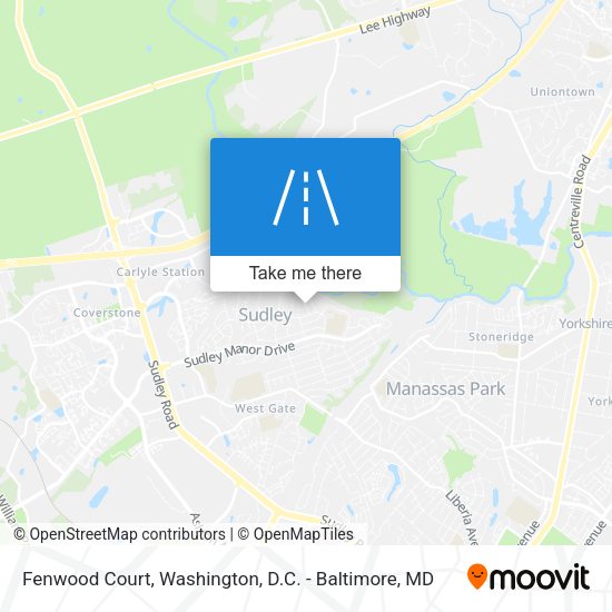 Fenwood Court map